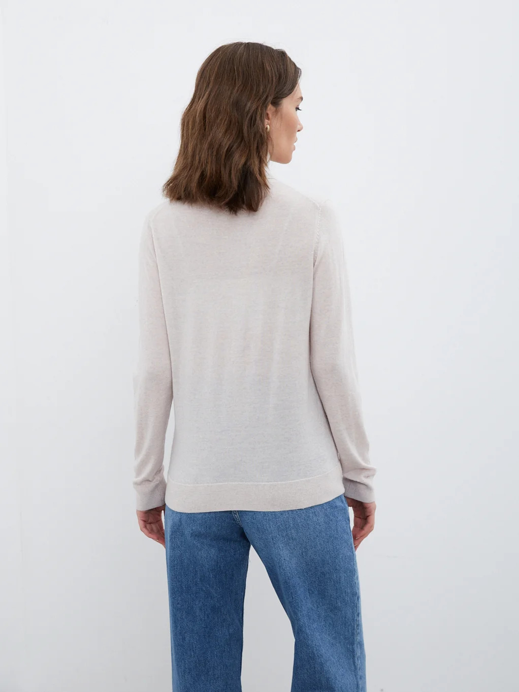 Jumper-WAJD-1-T0 light beige (Size 50) (50, Бежевый)