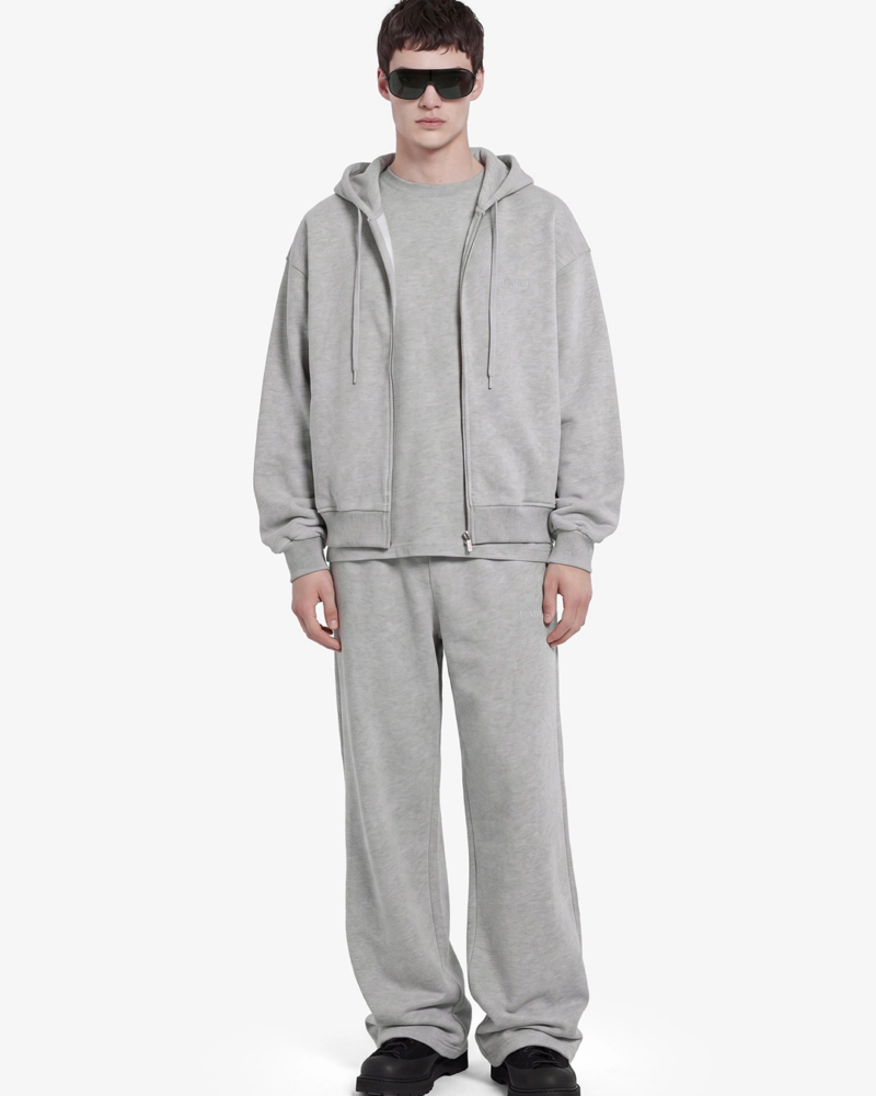 Худи zip FABLE UNIFORM NEW (Grey Melange)