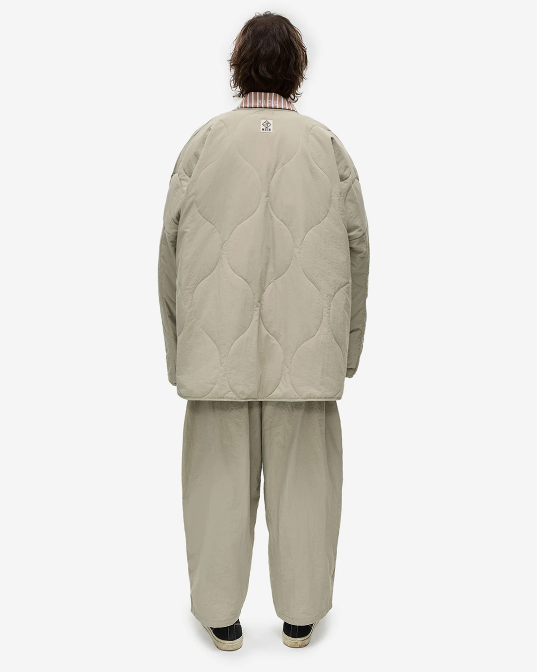 LINER JACKET OVERSIZE/OLIVA