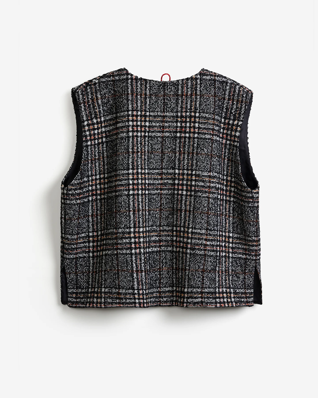 KAZE TWEED ZIP VEST