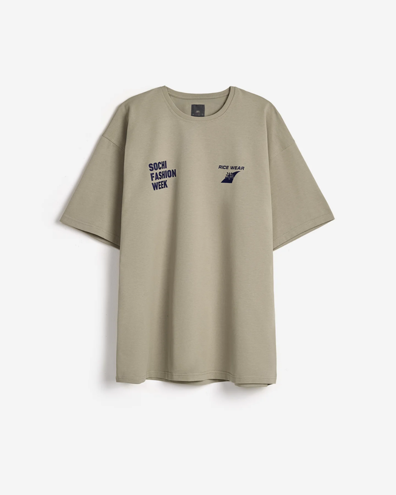 PODIUM WALKING CLUB TEE RETRO SPORT OLIVE