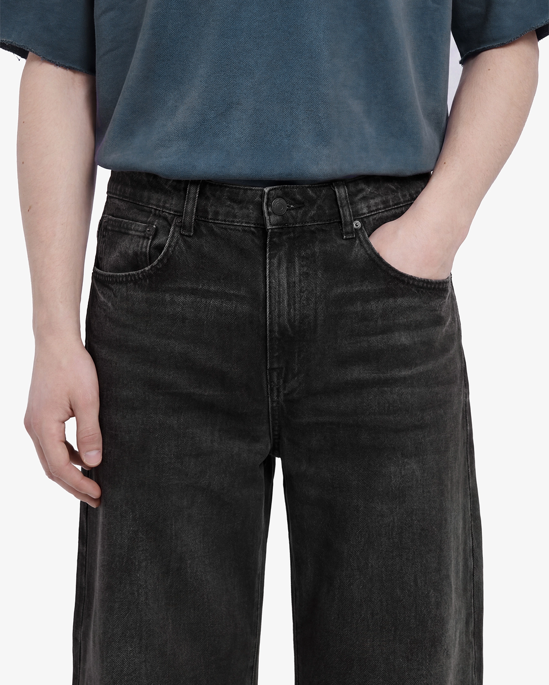 Джинсы FABLE VINTAGE BLACK
