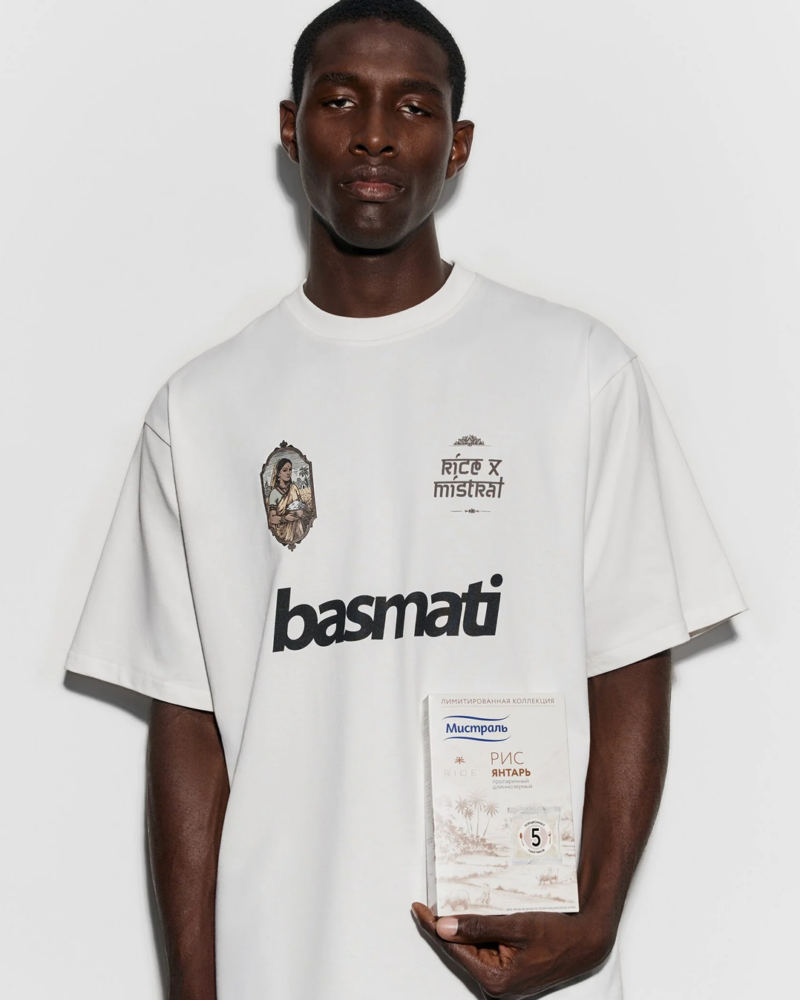 R/M INDIAN BASMATI/T-SHIRT
