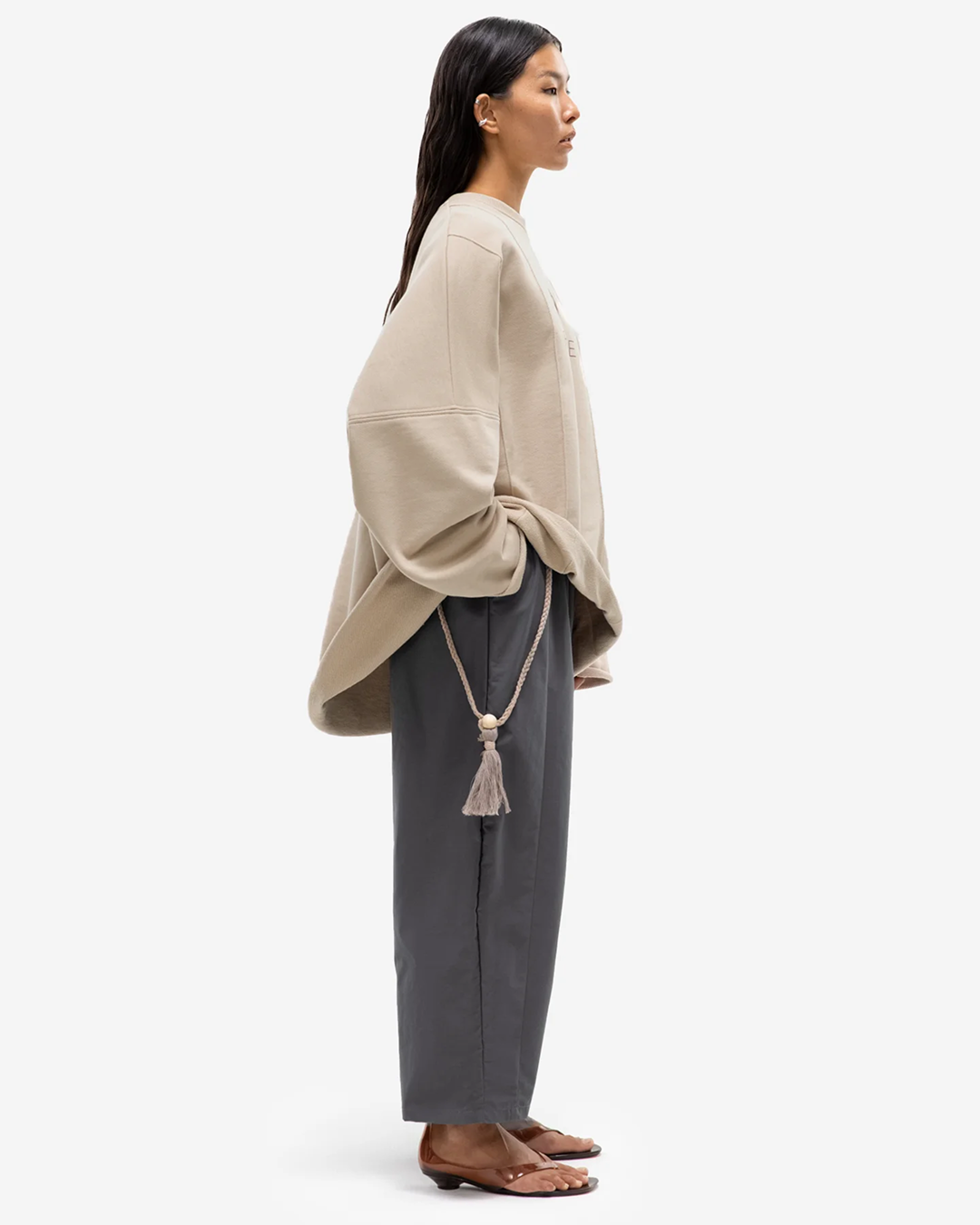 PANTS OVERSIZE LUXOR/GRAFIT