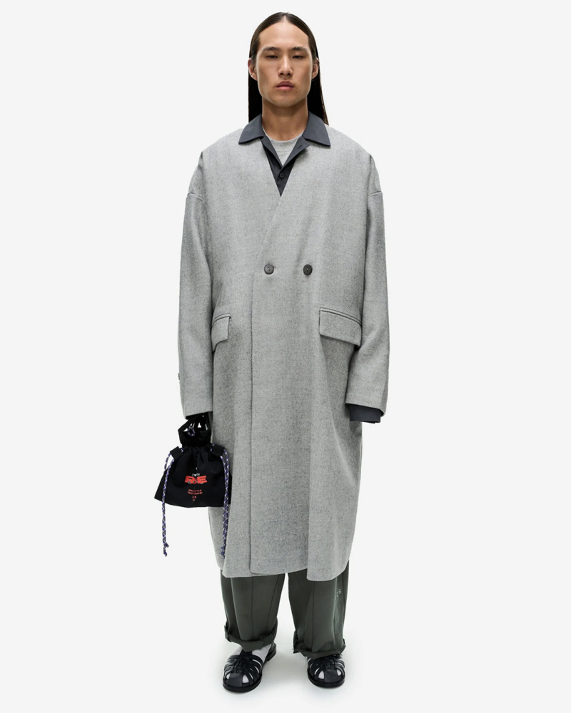 PANASIAN COAT 2 OVERSIZE/GREY