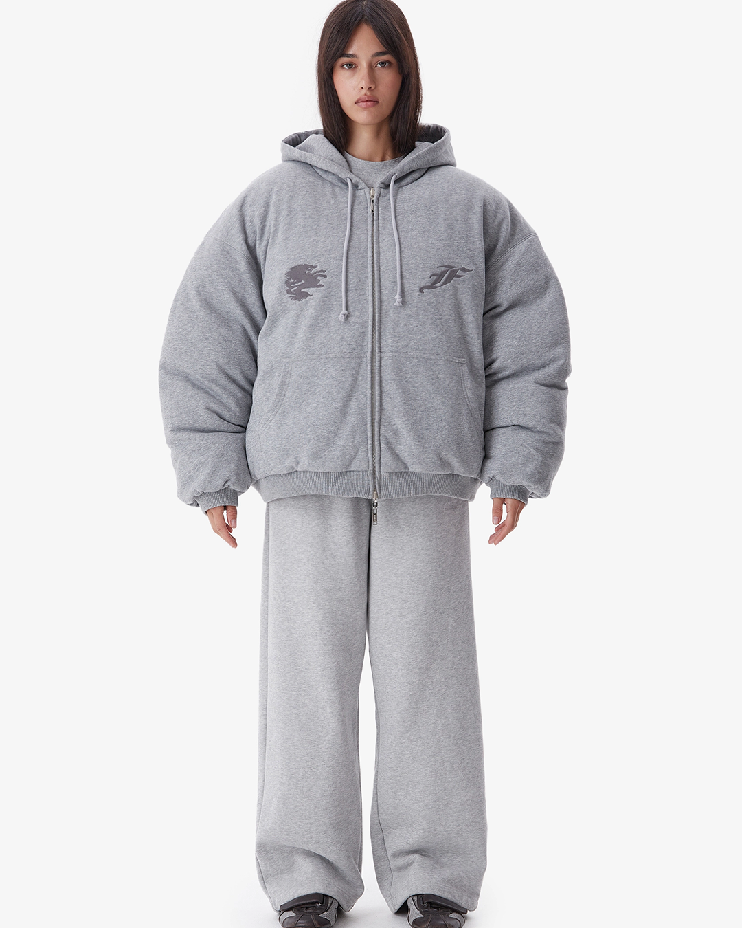 Бомбер FABLE REVERSIBLE (Grey)